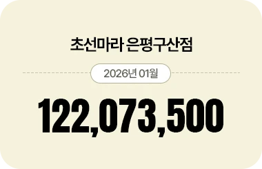 초선마라 매출