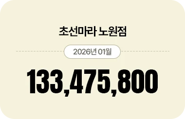 초선마라 매출